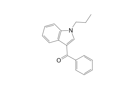 Phenyl(1-propyl-1H-indol-3-yl)methanone