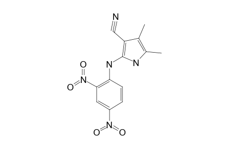 4,5-dimethyl-2-(2,4-dinitroanilino)pyrrole-3-carbonitrile