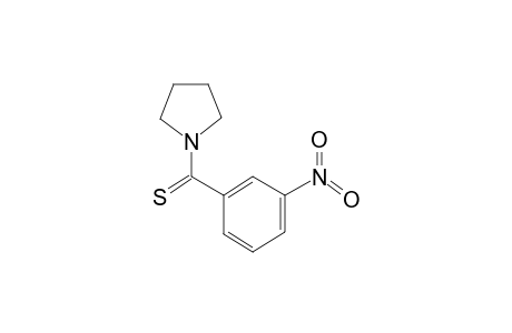 N-(3-Nitro-thiobenzoyl)-pyrrolidine