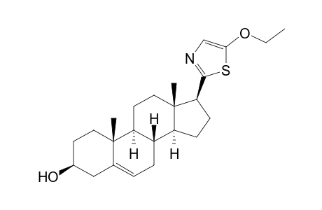 (3S,8S,9S,10R,13S,14S,17S)-17-(5-ethoxy-1,3-thiazol-2-yl)-10,13-dimethyl-2,3,4,7,8,9,11,12,14,15,16,17-dodecahydro-1H-cyclopenta[a]phenanthren-3-ol