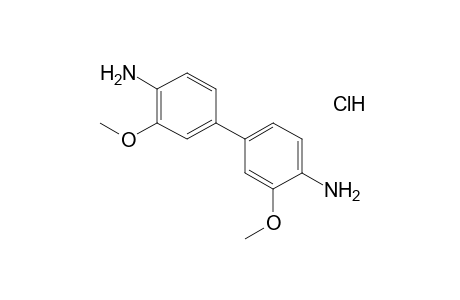 3,3'-dimethoxybenzidine, monohydrochloride