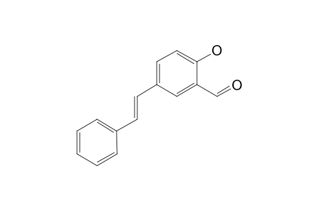 2-Hydroxy-5-[(E)-2-phenylethenyl]benzaldehyde