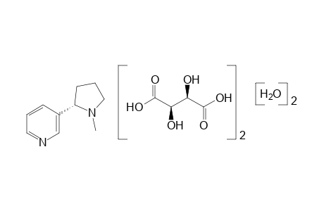 L-nicotine, L-(+)-tartrate (1:2), dihydrate