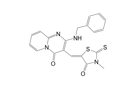 4H-pyrido[1,2-a]pyrimidin-4-one, 3-[(Z)-(3-methyl-4-oxo-2-thioxo-5-thiazolidinylidene)methyl]-2-[(phenylmethyl)amino]-