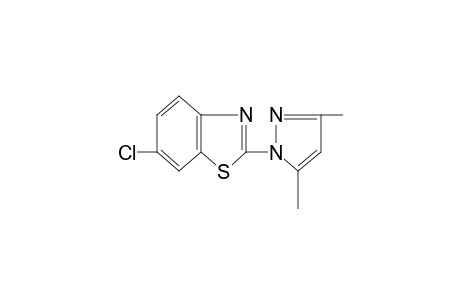 6-chloro-2-(3,5-dimethylpyrazol-1-yl)benzothiazole