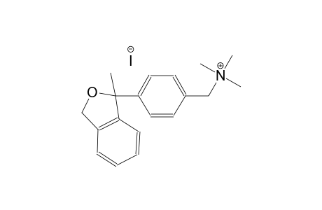 N,N,N-trimethyl[4-(1-methyl-1,3-dihydro-2-benzofuran-1-yl)phenyl]methanaminium iodide
