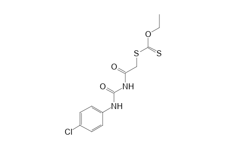 dithiocarbonic acid, o-methyl ester, S-ester with 1-(p-chlorophenyl)-3-(mercaptoacetyl)urea