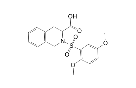 3-Isoquinolinecarboxylic acid, 2-[(2,5-dimethoxyphenyl)sulfonyl]-1,2,3,4-tetrahydro-