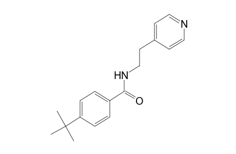 p-tert-butyl-N-[2-(4-pyridyl)ethyl]benzamide