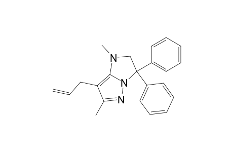 1,6-Dimethyl-3,3-diphenyl-7-prop-2-enyl-2H-imidazo[1,2-b]pyrazole
