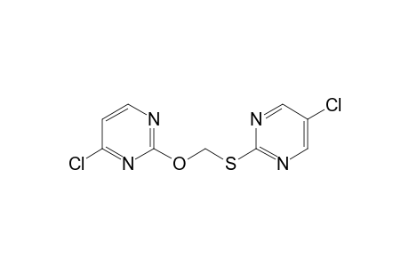 Pyrimidine, 4-chloro-2-[[[(5-chloro-2-pyrimidinyl)oxy]methyl]thio]-