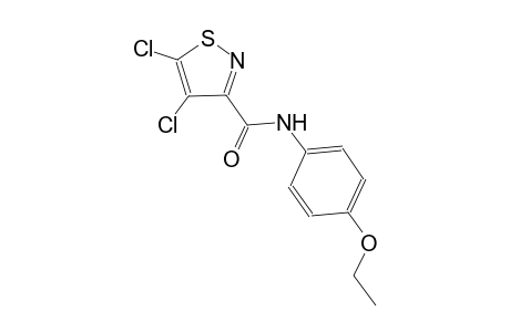 4,5-dichloro-N-(4-ethoxyphenyl)-3-isothiazolecarboxamide