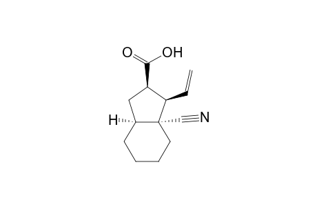 (1R,2R,3aS,7aR)-7a-cyano-1-ethenyl-1,2,3,3a,4,5,6,7-octahydroindene-2-carboxylic acid