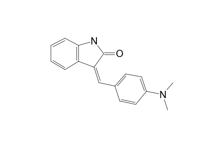 (3Z)-3-[4-(Dimethylamino)benzylidene]-1,3-dihydro-2H-indol-2-one