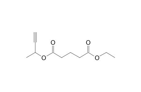 Glutaric acid, but-3-yn-2-yl ethyl ester