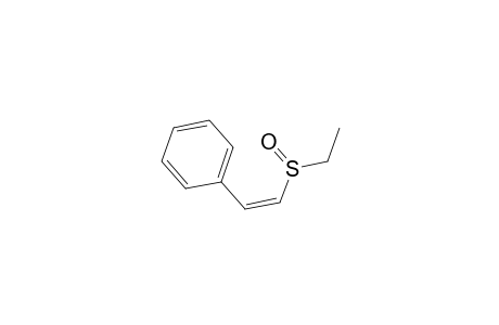 Benzene, [2-(ethylsulfinyl)ethenyl]-, (E)-