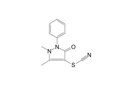 2,3-Dimethyl-5-oxo-1-phenyl-3-pyrazolin-4-yl thiocyanate