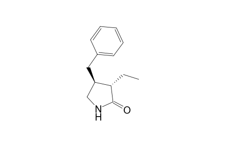 (2S,3S)-3-Benzyl-2-ethyl-.gamma.-butyrolactam