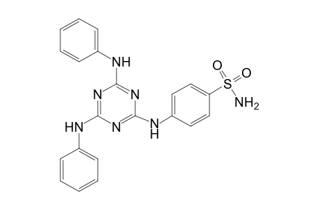 N4-(4,6-dianilino-s-triazin-2-yl)sulfanilamide