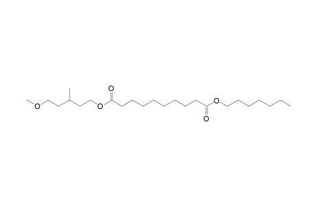 Sebacic acid, heptyl 5-methoxy-3-methylpentyl ester