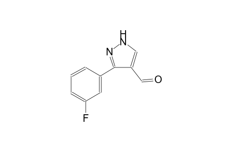 1H-pyrazole-4-carboxaldehyde, 3-(3-fluorophenyl)-