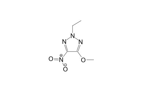 2-ethyl-4-methoxy-5-nitro-2H-1,2,3-triazole