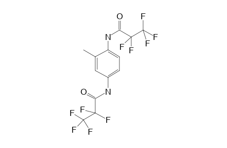 2-Methylbenzene-1,4-diamine, N1,N4-bis(pentafluoropropionyl)-