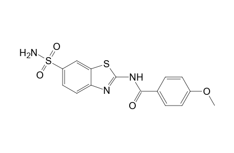 N-[6-(Aminosulfonyl)-1,3-benzothiazol-2-yl]-4-methoxybenzamide