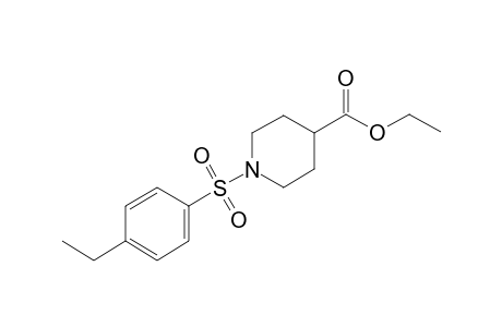 Ethyl 1-[(4-ethylphenyl)sulfonyl]-4-piperidinecarboxylate