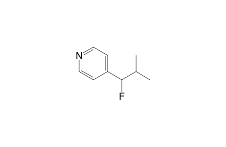 4-(1-Fluoro-2-methylpropyl)pyridine