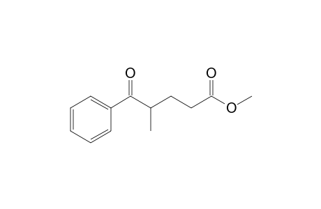 Methyl 4-methyl-5-oxo-5-phenylpentanoate