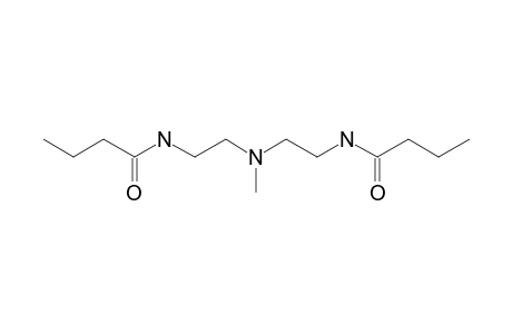 N,N'-[(methylimino)diethylene]bisbutyramide