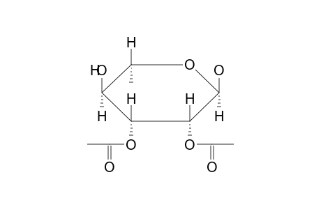alpha-L-RHAMNOPYRANOSE, 2,3-DIACETATE