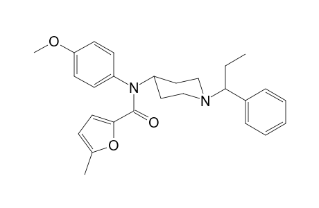 N-4-Methoxyphenyl-5-methyl-N-[1-(1-phenylpropyl)piperidin-4-yl]furan-2-carboxamide