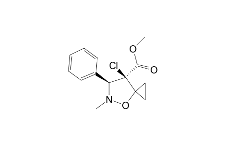 Methyl (6S,7R)-7-chloro-5-methyl-6-phenyl-4-oxa-5-azaspiro[2.4]heptane-7-carboxylate