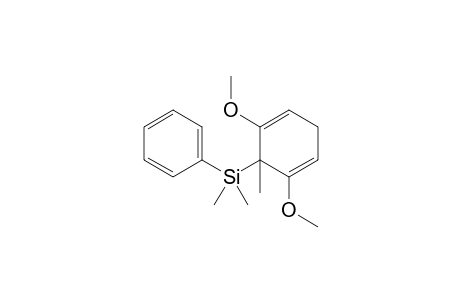 [2,6-Dimethoxy-1-methylcyclohexa-2,5-dienyl]-(dimethyl)phenylsilane