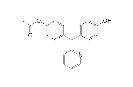 4,4'-[(2-pyridyl)methylene]diphenol, monoacetate (ester)