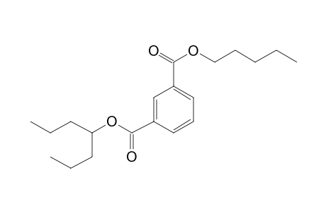 Isophthalic acid, pentyl 1-propylbutyl ester