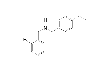 1-(4-Ethylphenyl)-N-(2-fluorobenzyl)methylamine