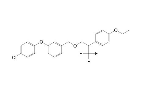 1-(4-Chlorophenoxy)-3-[[2-(4-ethoxyphenyl)-(3,3,3-trifluoropropoxy]methyl]-benzene