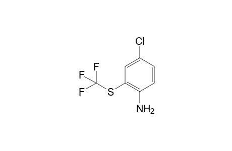 4-Chloro-2-[(trifluoromethyl)thio]aniline