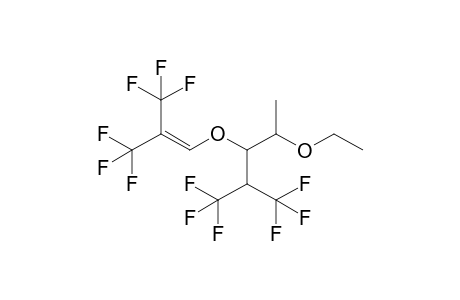 1-[2',2'-bis(Trifluoroethenyl)oxymethyl]-1-(1',1',1',3',3',3'-hexafluoroisopropyl)-2-(ethoxy))propane