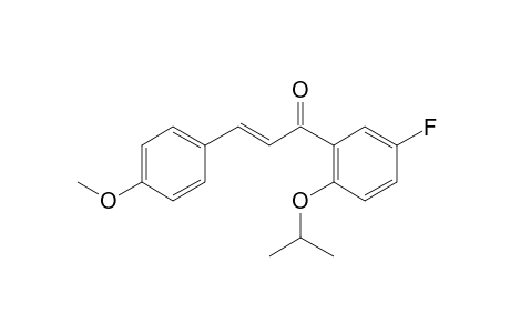 5'-Fluoro-2'-isopropyloxy-4-methoxychalcone (isomer 1)