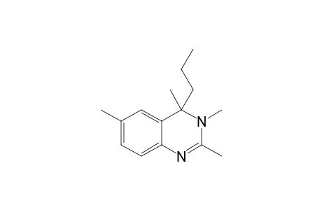 2,3,4,6-TETRAMETHYL-4-PROPYL-3,4-DIHYDRO-1,3-QUINAZOLINE