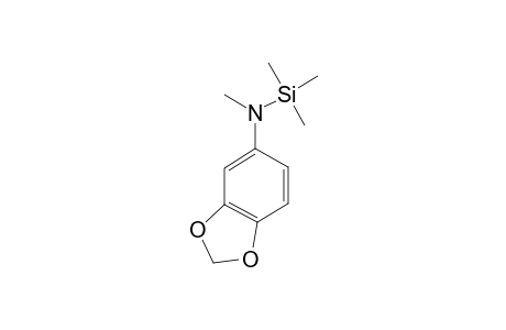 N-Methyl-3,4-methylenedioxyaniline TMS