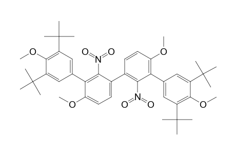 1,1':3',1'':3'',1'''-Quaterphenyl, 3,3''',5,5'''-tetrakis(1,1-dimethylethyl)-4,4'',4''',6'-tetramethoxy- 2',2''-dinitro-