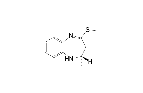 4(S)-Methyl-2-(methylmercapto)dihydro-1,5-benzodiazepine