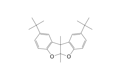 2,9-DI-tert-BUTYL-5a,10b-DIHYDRO-5a,10b-DIMETHYLBENZOFURO[2,3-b]BENZOFURAN