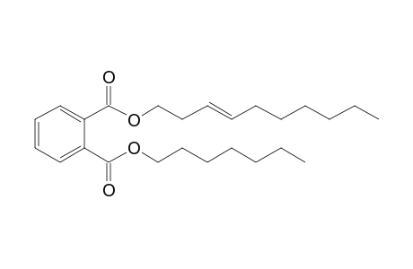 Phthalic acid, heptyl trans-dec-3-enyl ester