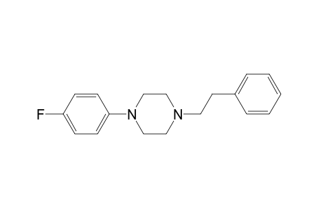 1-(4-FLUOROPHENYL)-4-(2-PHENYL-1-ETHYL)-PIPERAZINE